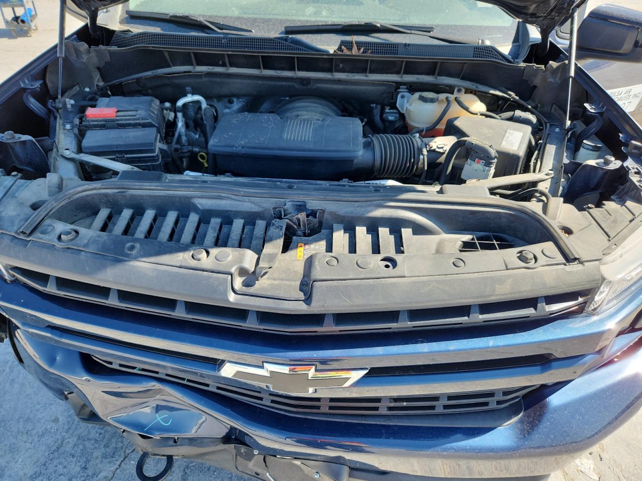 2021 Chevrolet Silverado K1500 Rst VIN: 1GCRYEED8MZ296413 Lot: 86332165