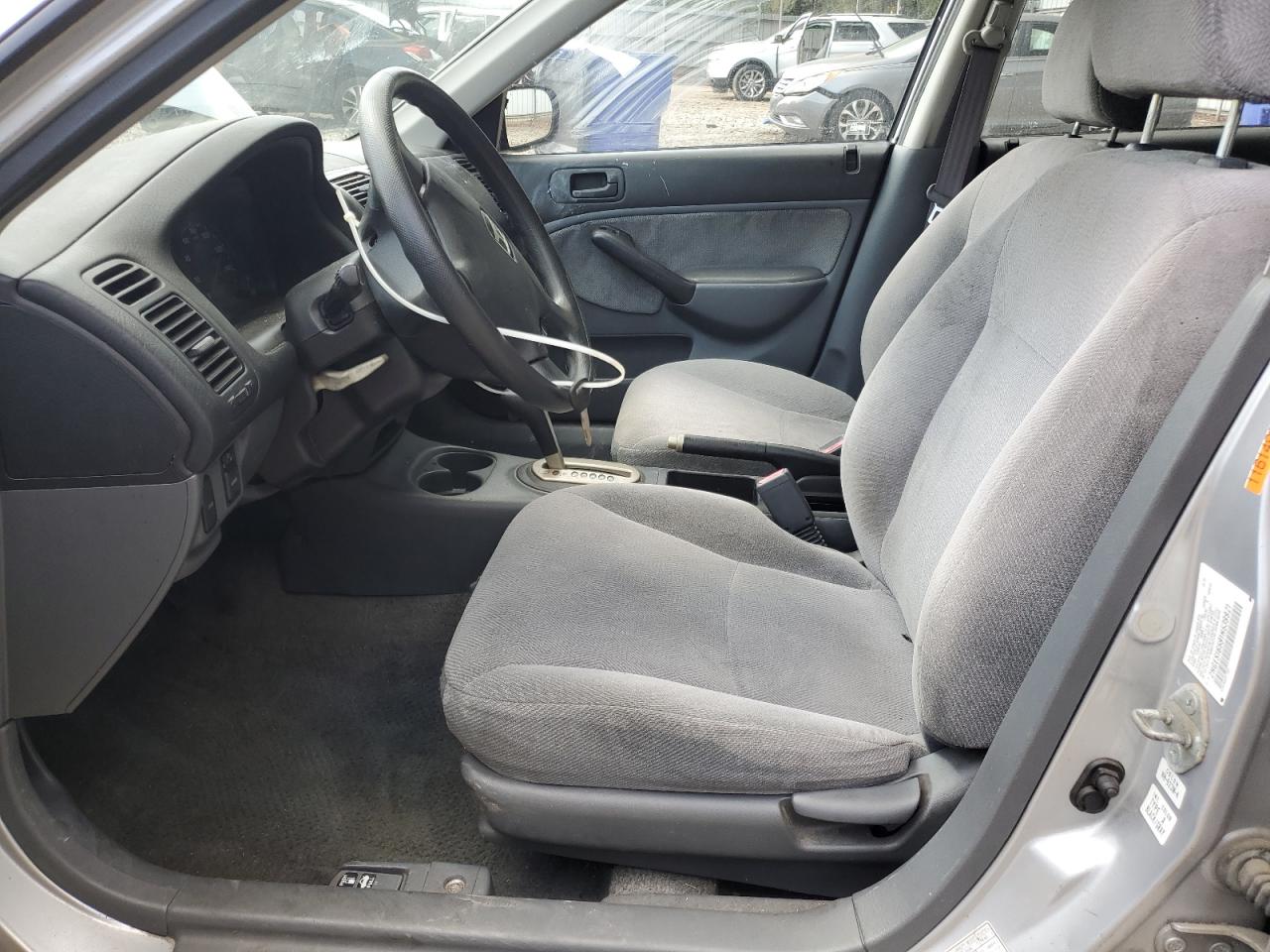 2001 Honda Civic Lx VIN: 2HGES16591H539921 Lot: 85567225