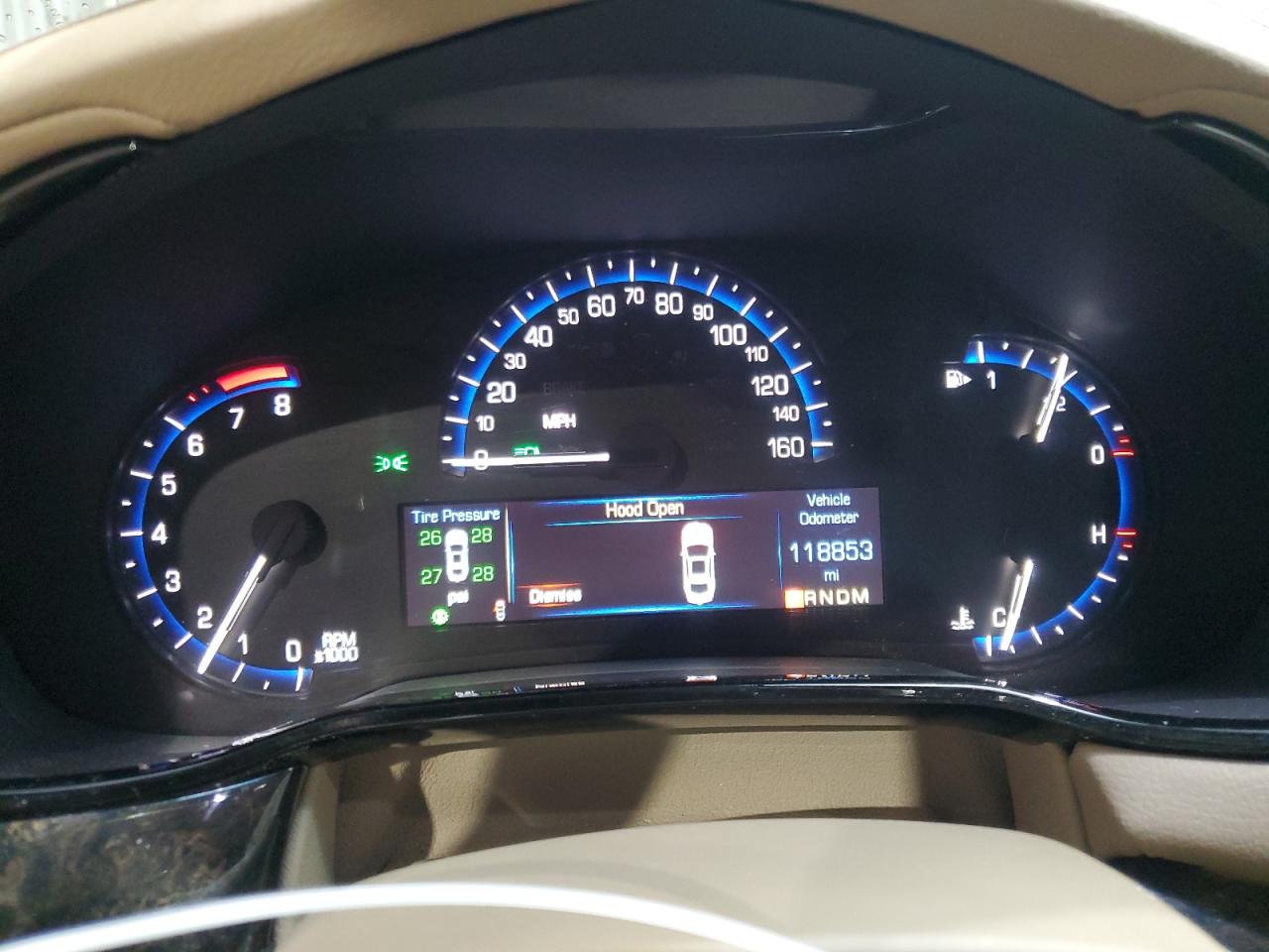 2014 Cadillac Cts Luxury Collection VIN: 1G6AX5SX1E0193969 Lot: 85077885