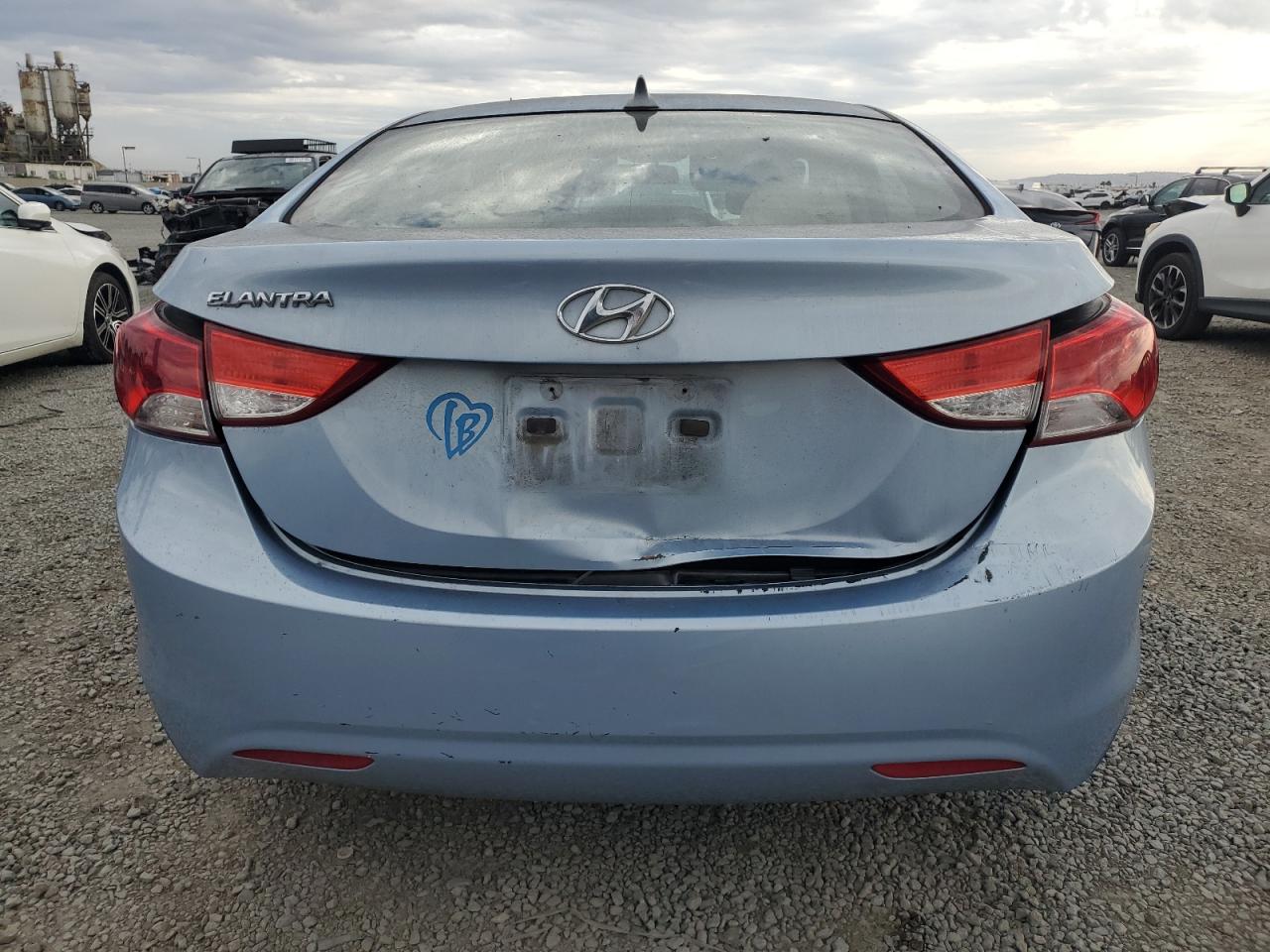 2013 Hyundai Elantra Gls VIN: KMHDH4AE0DU808497 Lot: 86189185