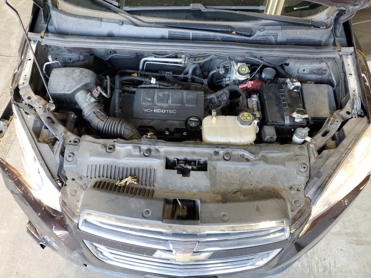 2015 Chevrolet Trax Ltz VIN: KL7CJNSB7FB190296 Lot: 86837705