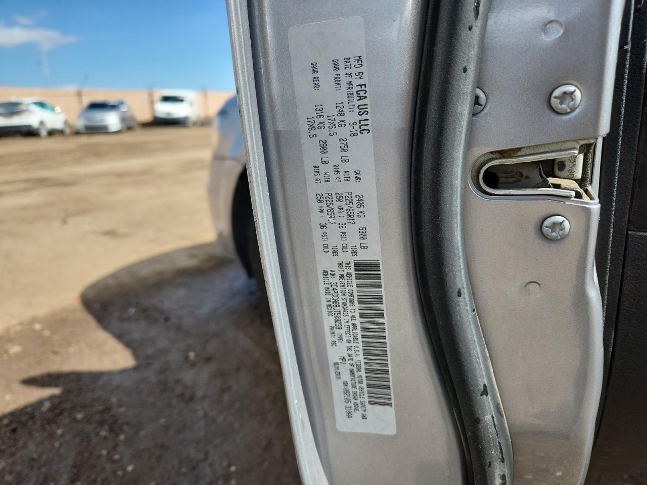 2018 Dodge Journey Se VIN: 3C4PDCAB8JT508239 Lot: 86539525