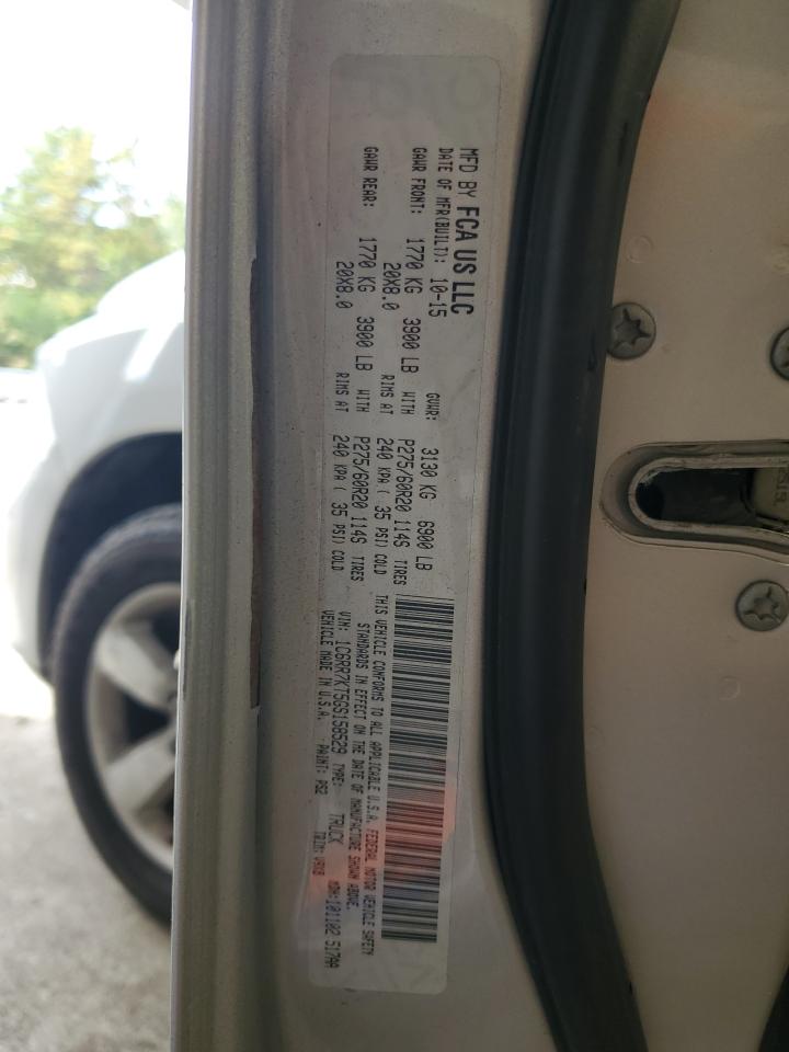 2016 Ram 1500 St VIN: 1C6RR7KT5GS158529 Lot: 85118845