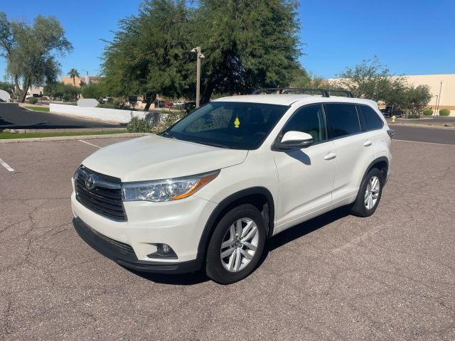 Паркетники TOYOTA HIGHLANDER 2016 Белы