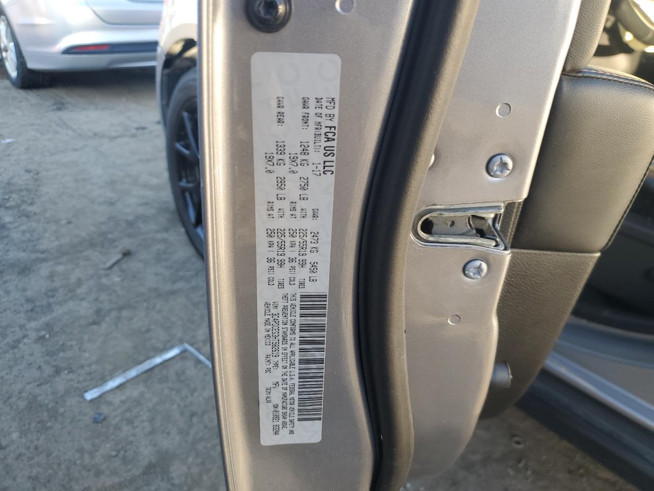 2017 Dodge Journey Gt VIN: 3C4PDCEG3HT582619 Lot: 85706785