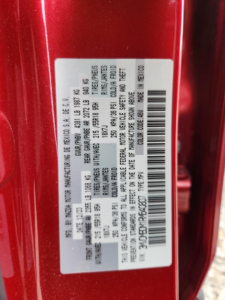 2024 Mazda Cx-30 Premium VIN: 3MVDMBDM1RM640807 Lot: 82715145