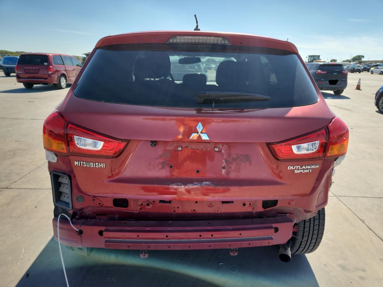 2011 Mitsubishi Outlander Sport Es VIN: JA4AP3AUXBZ010336 Lot: 87107675