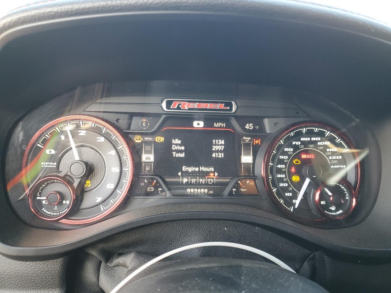 2019 Ram 1500 Rebel VIN: 1C6SRFLT4KN804578 Lot: 90064485