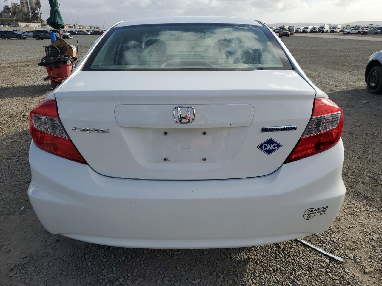2012 Honda Civic Natural Gas VIN: 19XFB5F58CE002319 Lot: 82471665