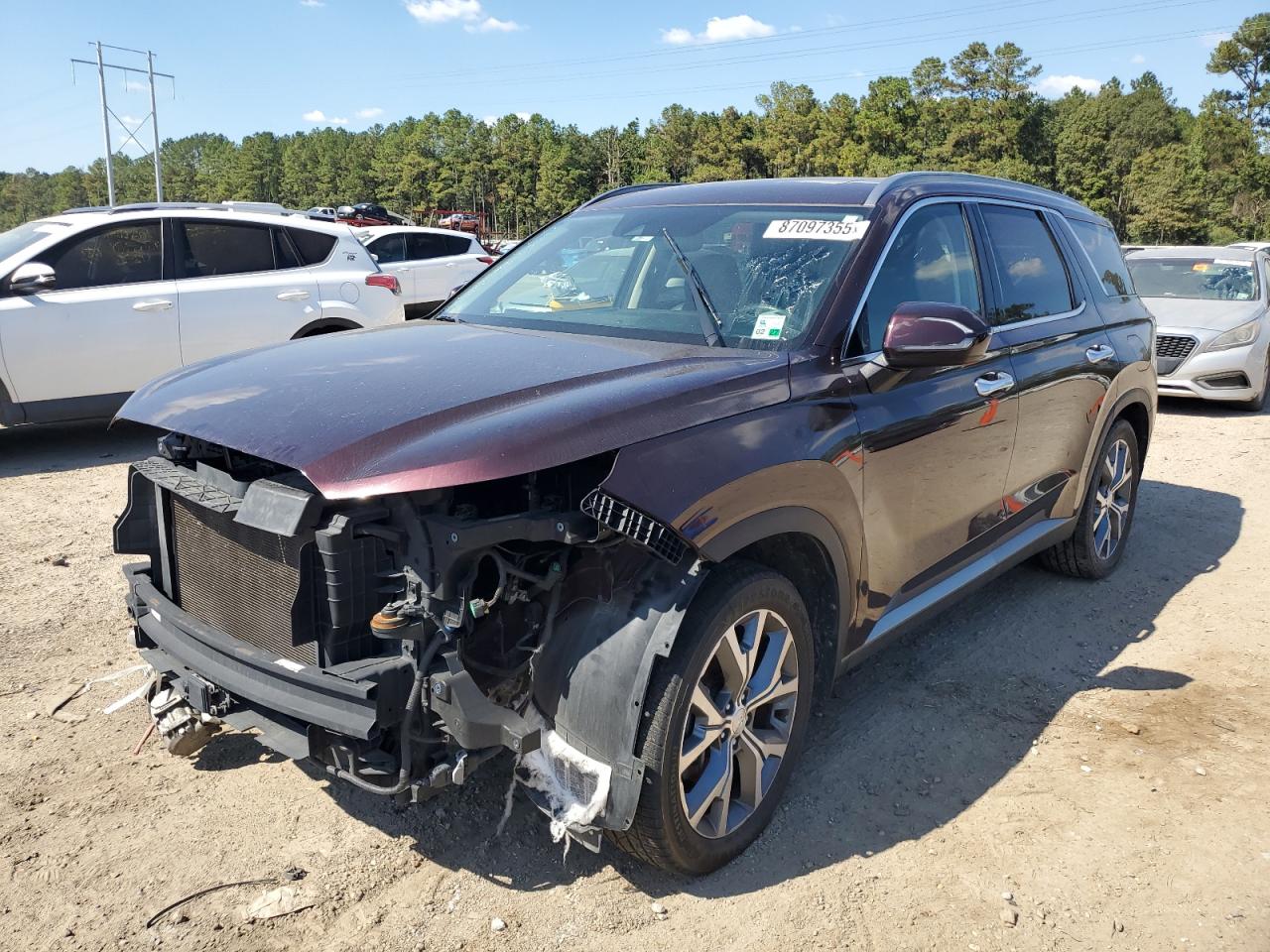 HYUNDAI PALISADE 2020. Lot# 87097355. VIN KM8R44HE8LU034702. Photo 1