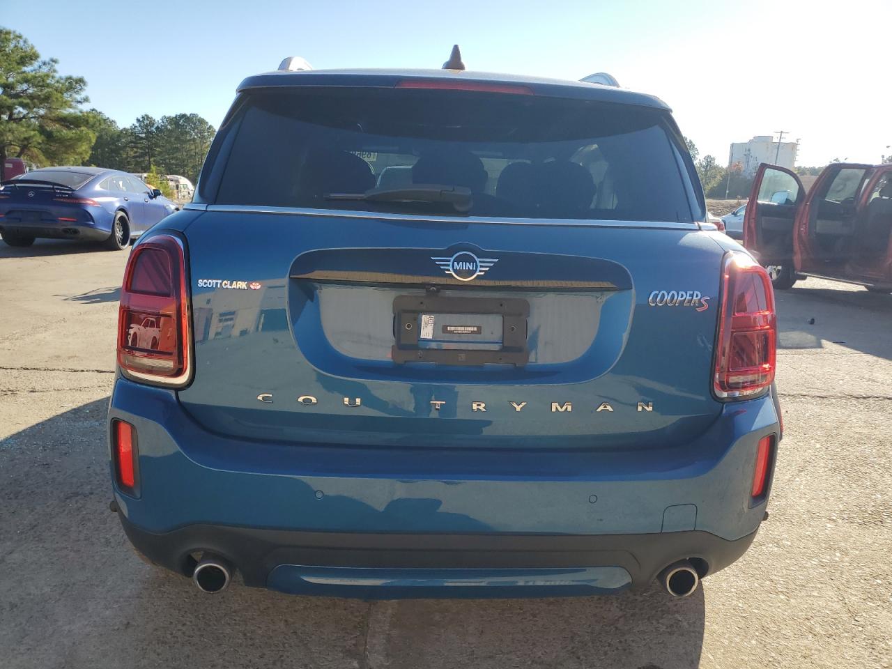 2022 Mini Cooper S Countryman VIN: WMZ53BR04N3P09497 Lot: 89687935