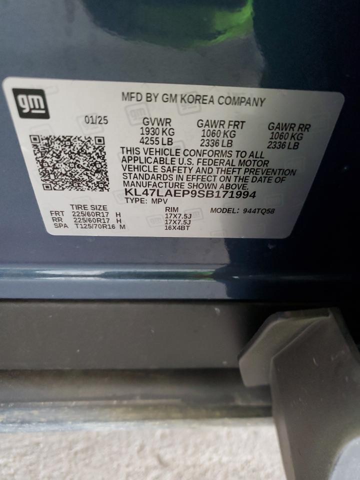 2025 Buick Envista Preferred VIN: KL47LAEP9SB171994 Lot: 86516185