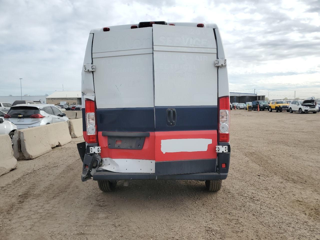 2021 Ram Promaster 2500 2500 High VIN: 3C6LRVDG6ME523759 Lot: 85547335