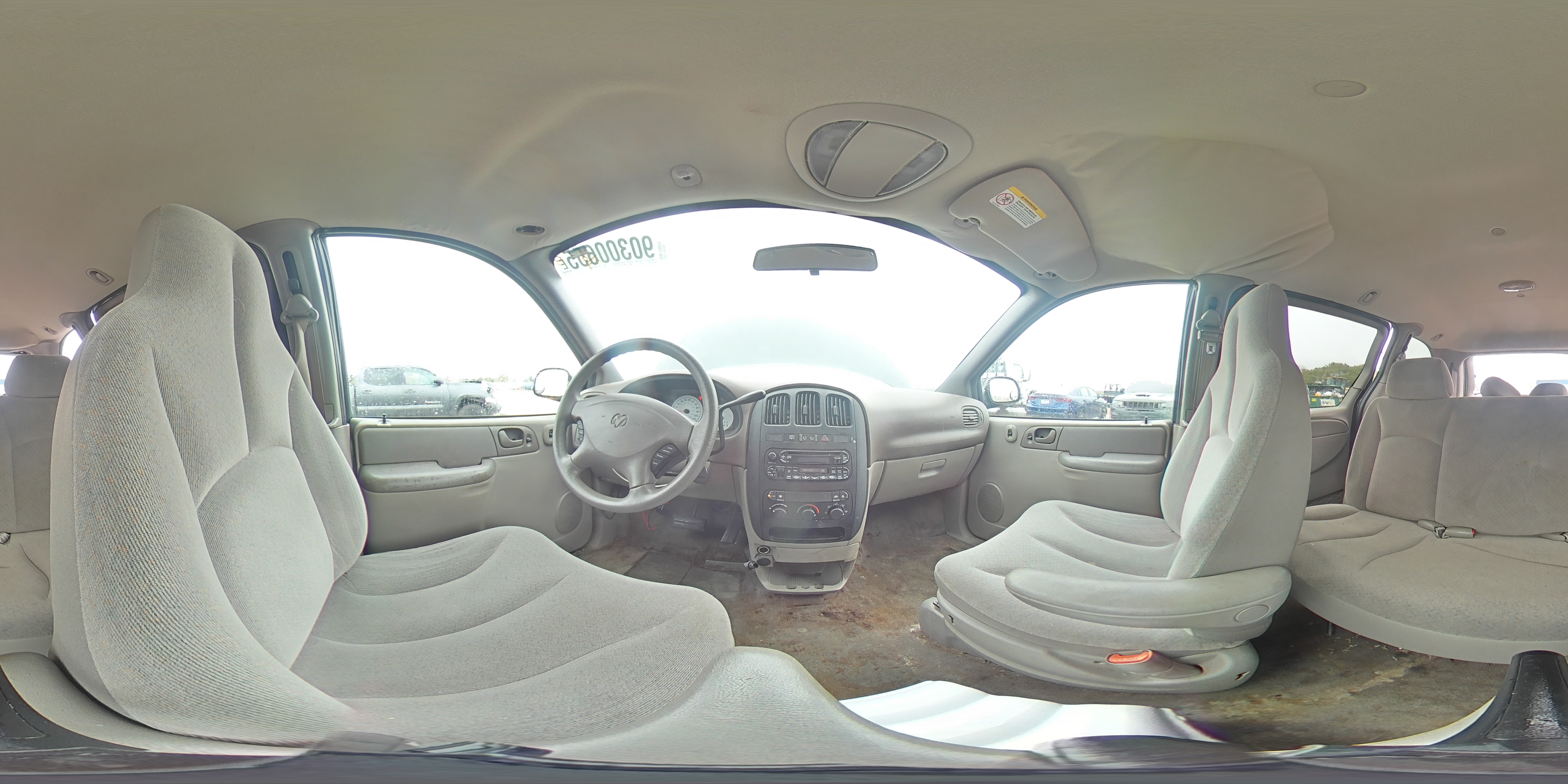 2003 Dodge Caravan Se VIN: 1D4GP25323B196205 Lot: 90300655