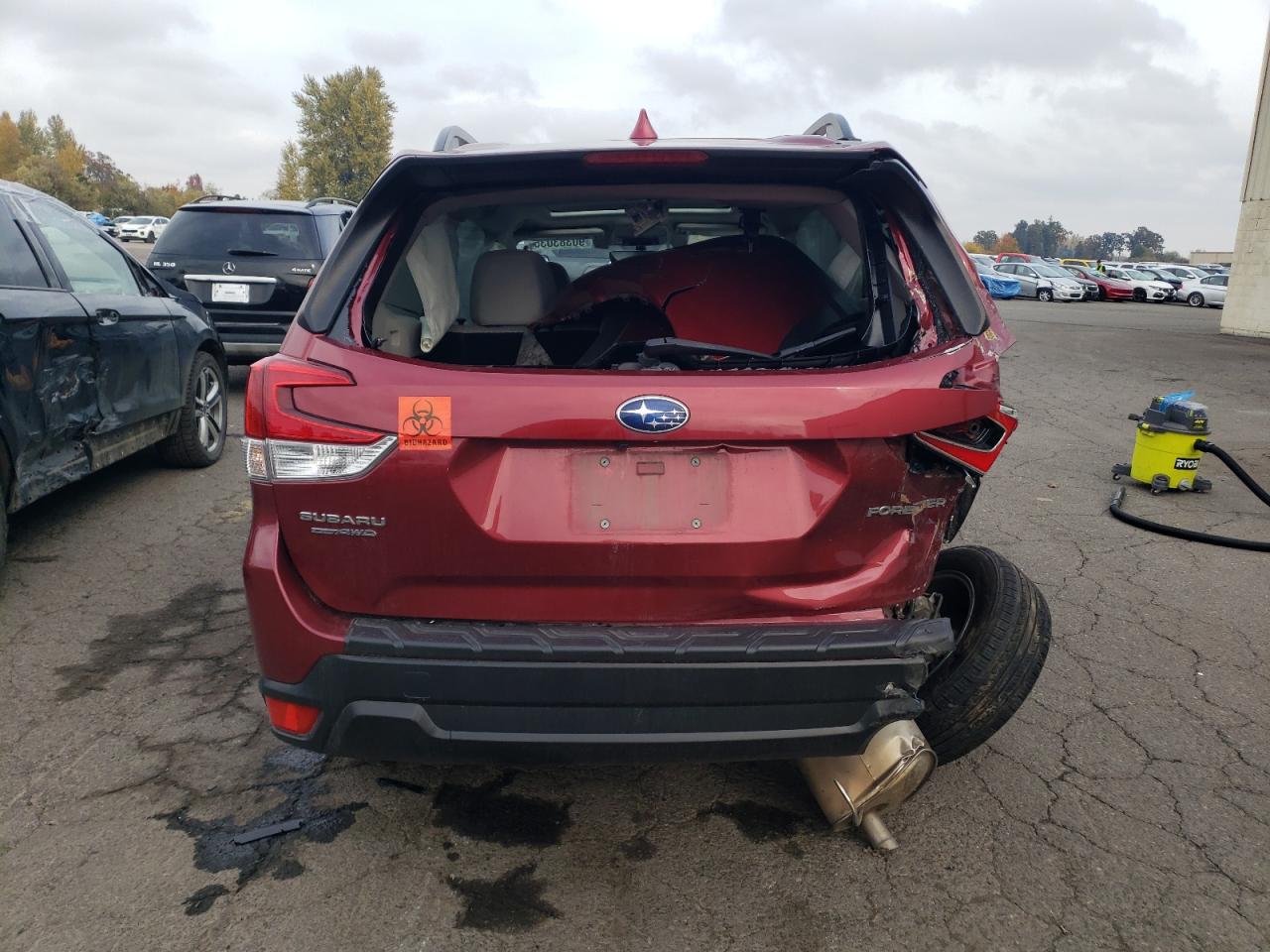 2021 Subaru Forester Premium VIN: JF2SKAJC4MH581190 Lot: 90383035