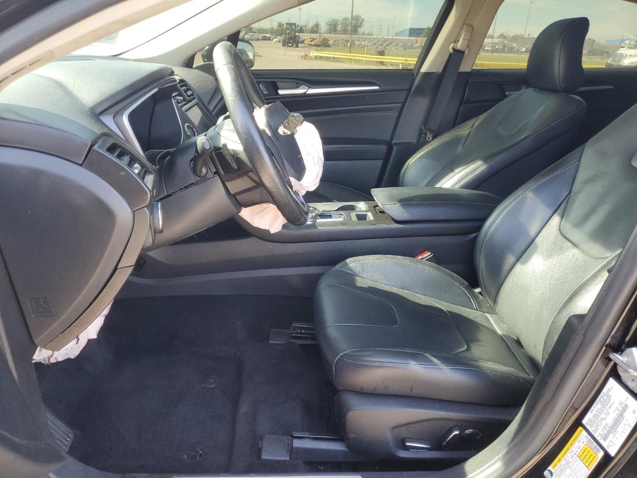 2017 Ford Fusion Titanium VIN: 3FA6P0K96HR205891 Lot: 85099555