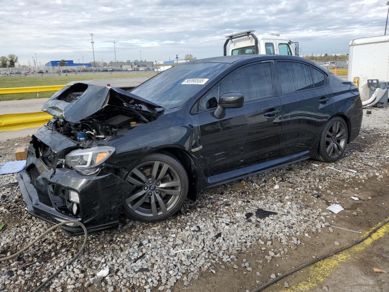 2017 Subaru Wrx Premium black null gas JF1VA1E62H9810782 photo #1