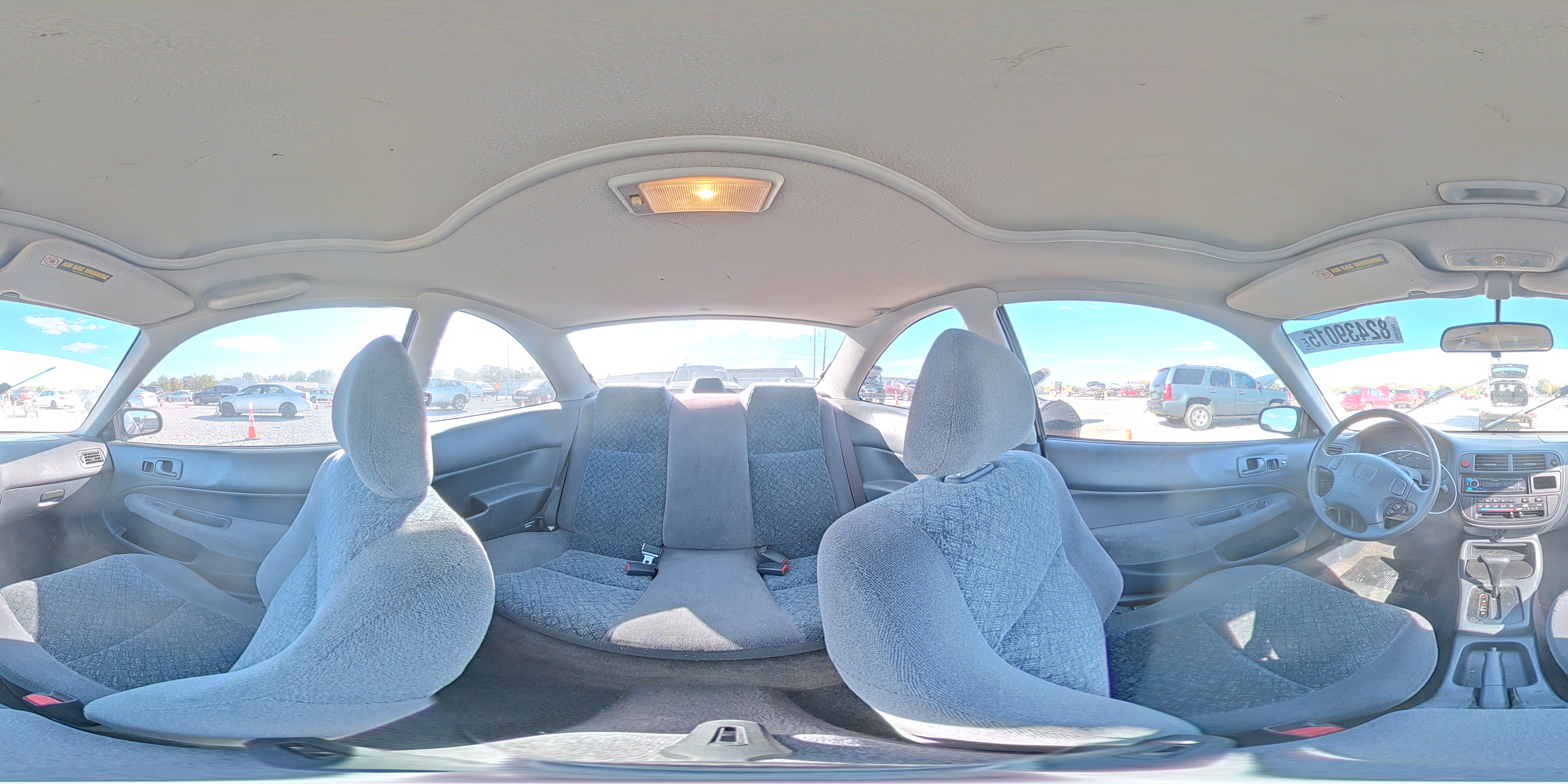 1998 Honda Civic Ex VIN: 1HGEJ8244WL012808 Lot: 82439015