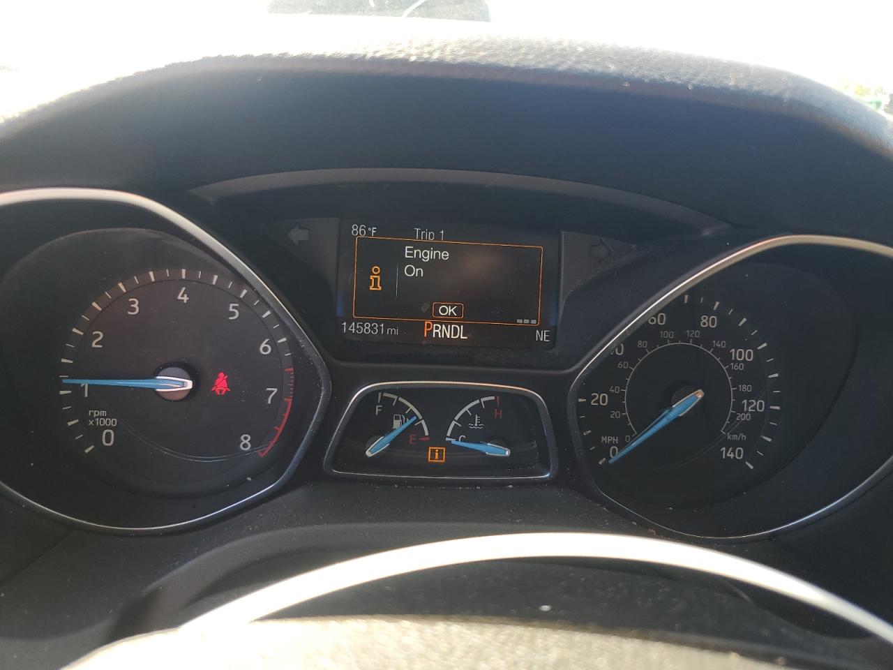 2017 Ford Focus Se VIN: 1FADP3K29HL336324 Lot: 86283205