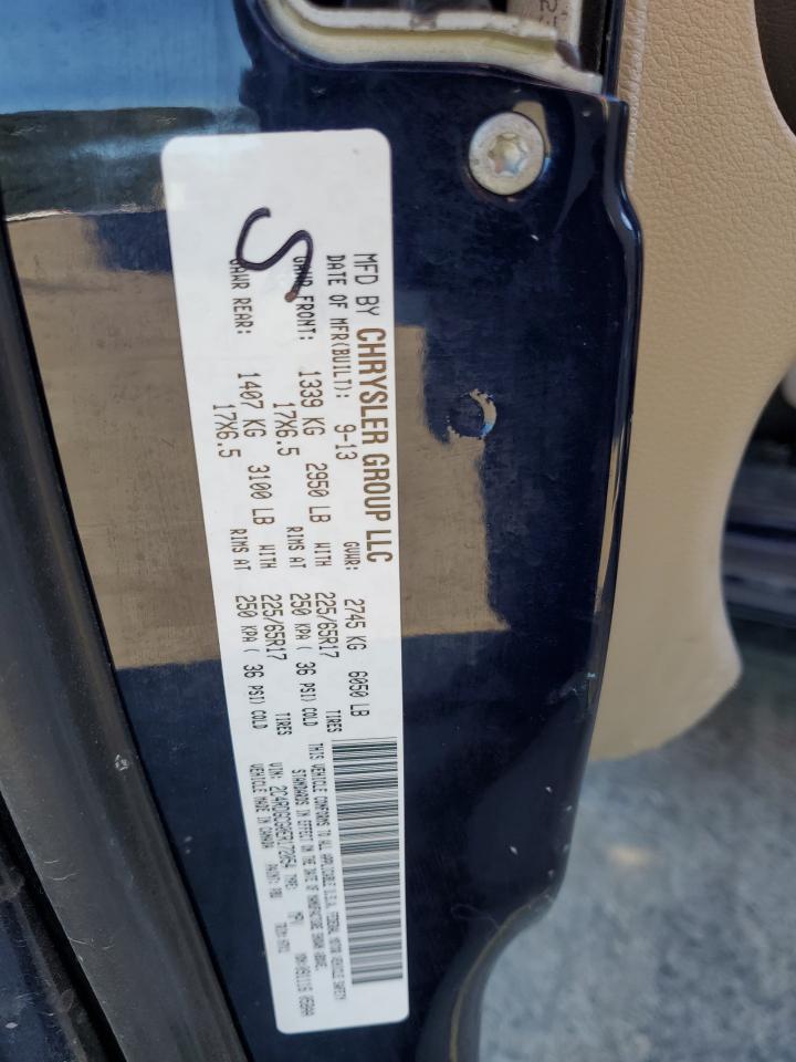 2014 Dodge Grand Caravan Sxt VIN: 2C4RDGCG0ER172054 Lot: 89468925