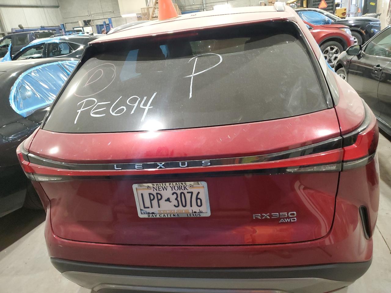 2024 Lexus Rx 350 Base VIN: 2T2BAMCA9RC086859 Lot: 84007735