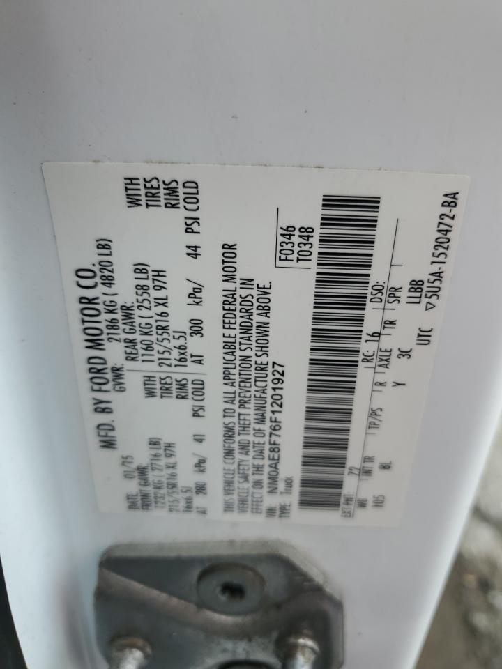 2015 Ford Transit Connect Xlt VIN: NM0AE8F76F1201927 Lot: 85298365