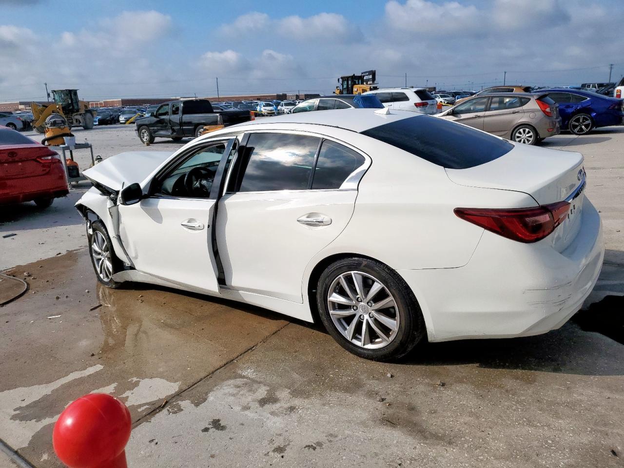 2018 Infiniti Q50 Pure VIN: JN1CV7AP2JM240473 Lot: 90371025