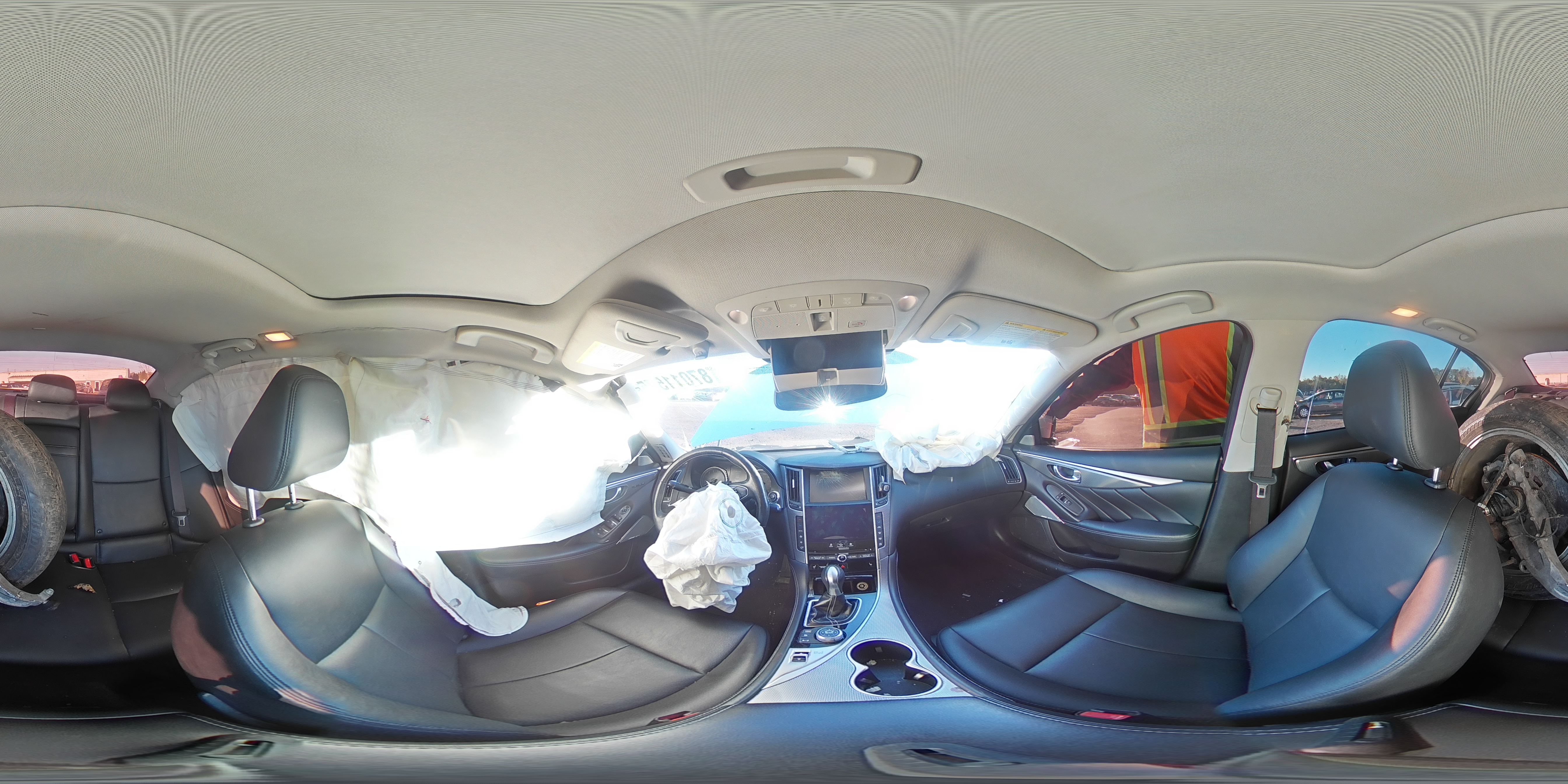 2017 Infiniti Q50 Premium VIN: JN1EV7ARXHM831302 Lot: 87011575