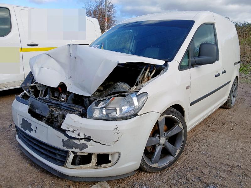 2013 VOLKSWAGEN CADDY 1.6 TDI 102PS VAN for sale at Copart BRISTOL