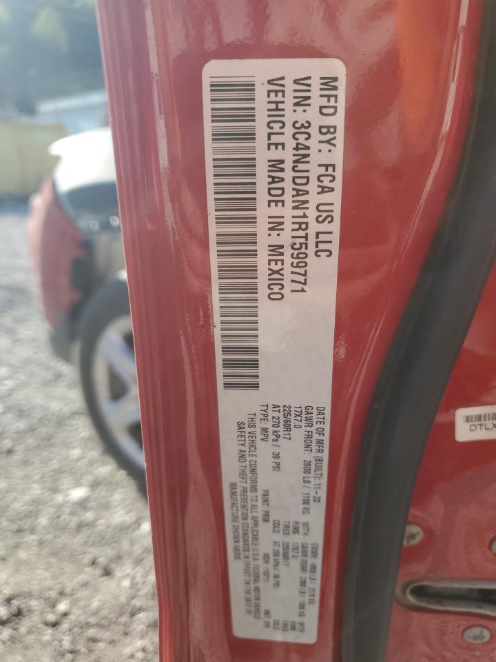 2024 Jeep Compass Sport VIN: 3C4NJDAN1RT599771 Lot: 85825485