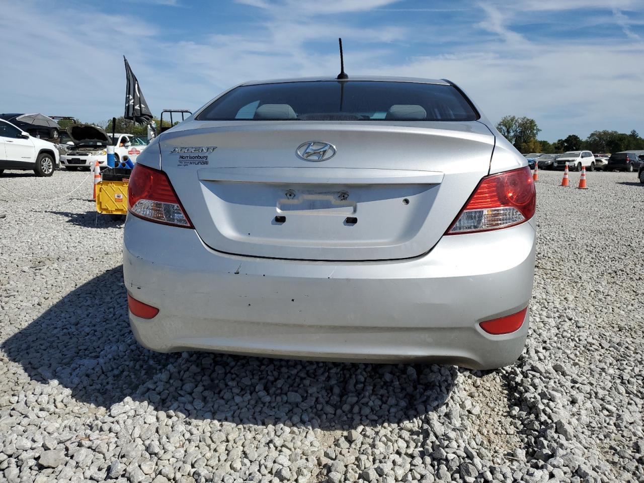 2012 Hyundai Accent Gls VIN: KMHCU4AE0CU126290 Lot: 82184305