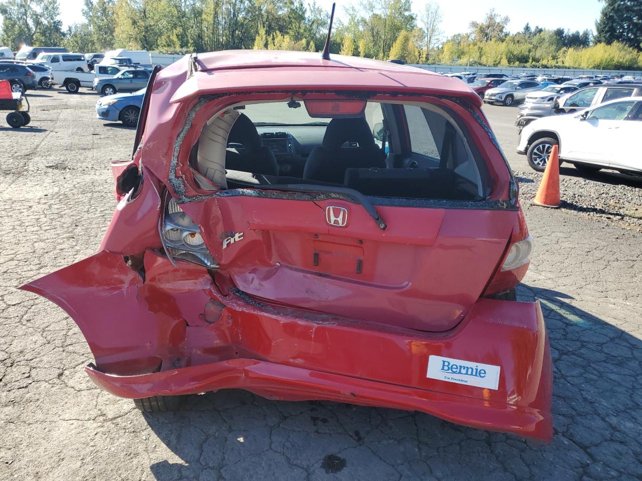 2007 Honda Fit S VIN: JHMGD37657S001365 Lot: 85577315