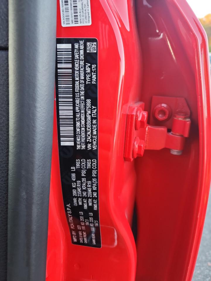 2021 Jeep Renegade Latitude VIN: ZACNJDBB6MPM75898 Lot: 82727755