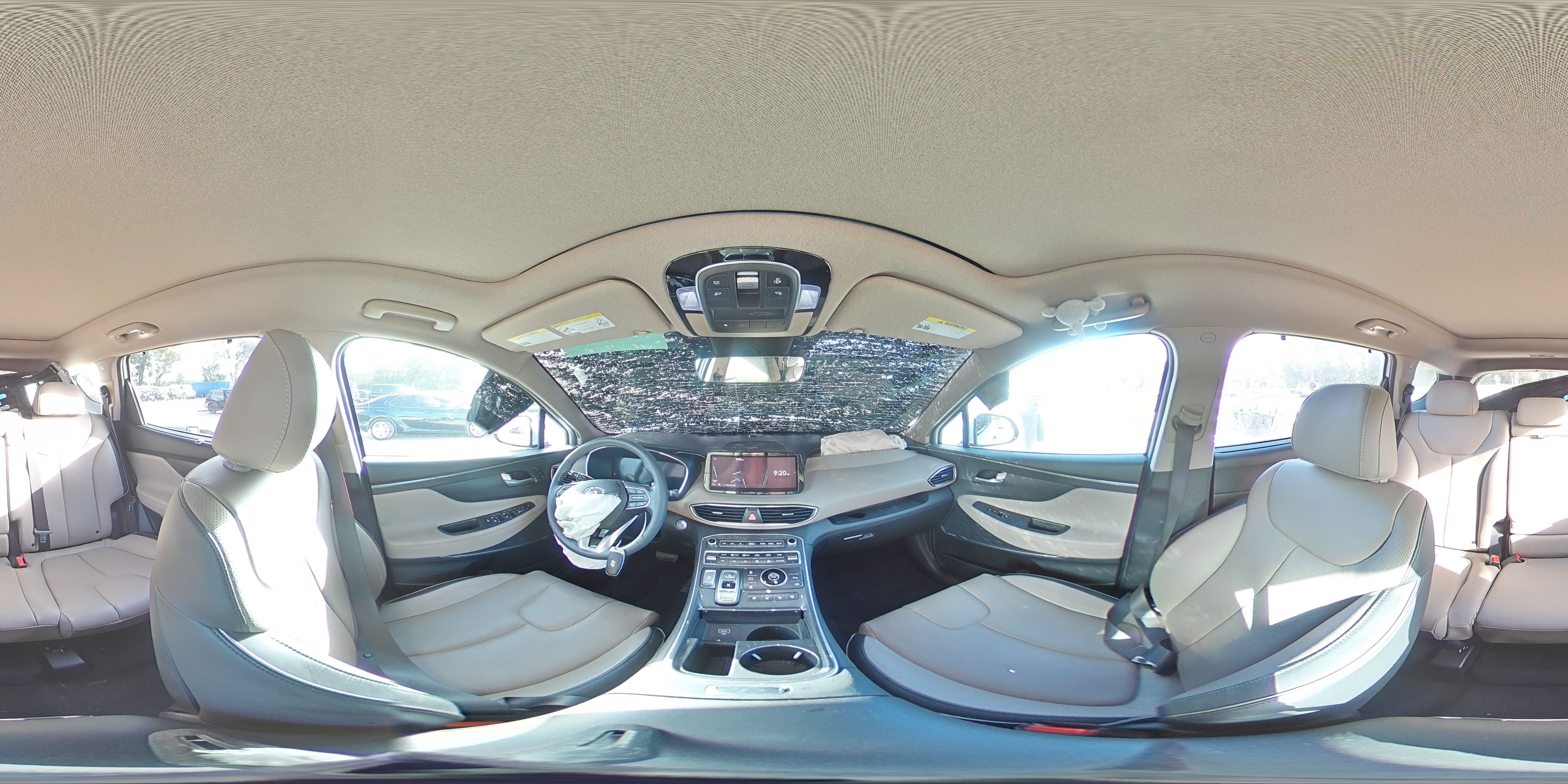 2021 Hyundai Santa Fe Limited VIN: 5NMS44ALXMH370133 Lot: 85187855