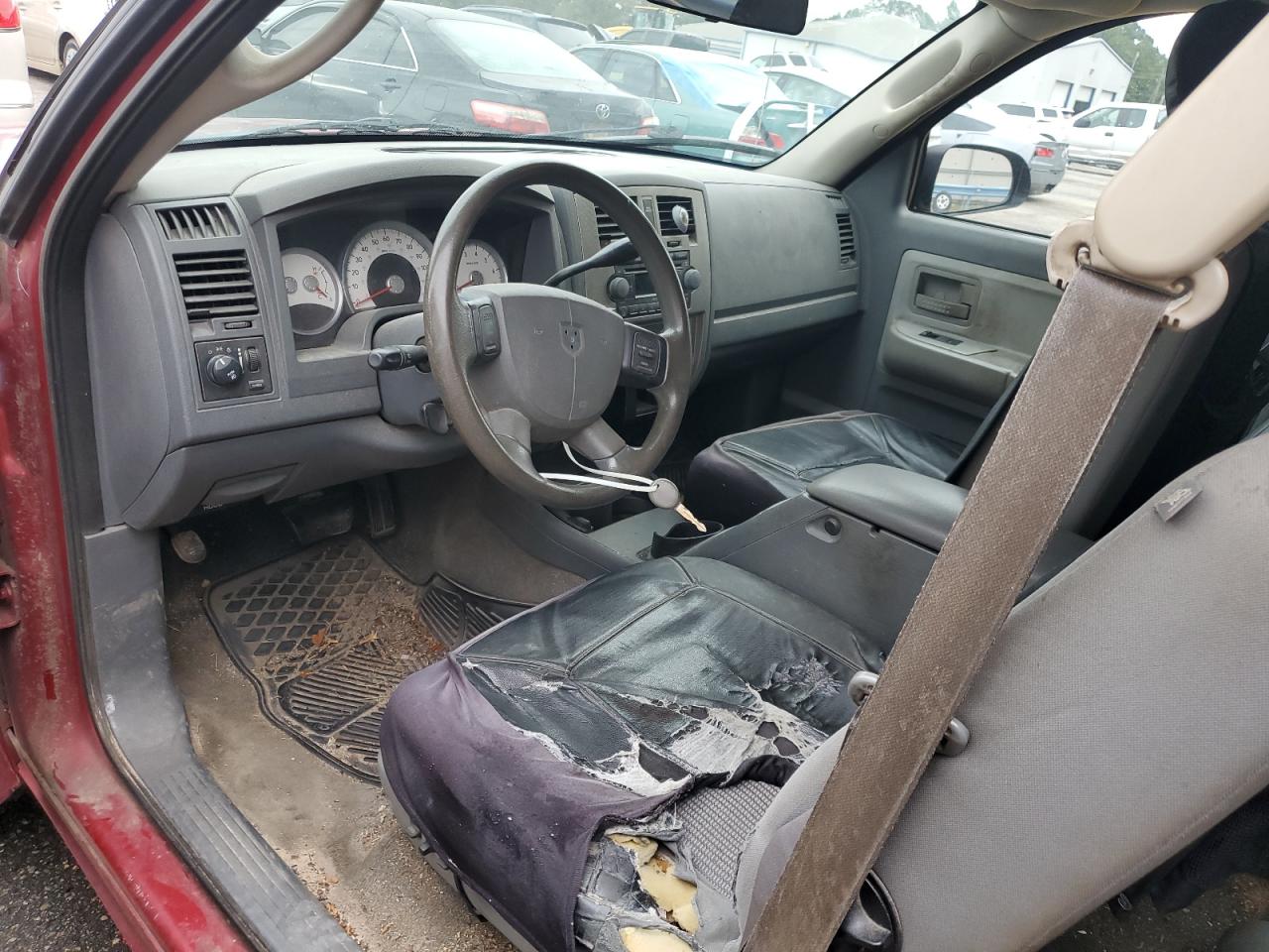 2007 Dodge Dakota Slt VIN: 1D7HE42K57S187489 Lot: 82552495