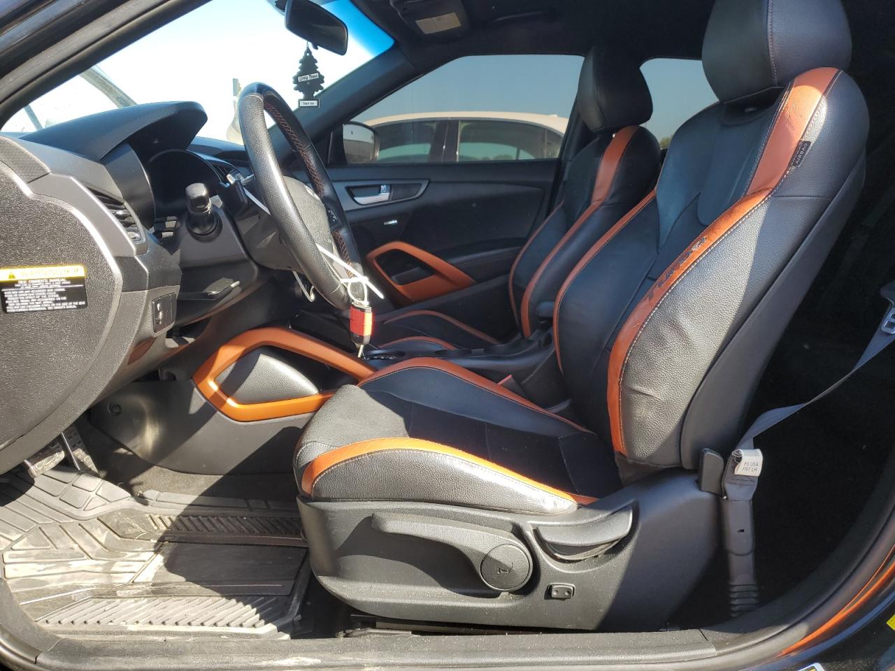 2017 Hyundai Veloster Turbo VIN: KMHTC6AE2HU314413 Lot: 84908565