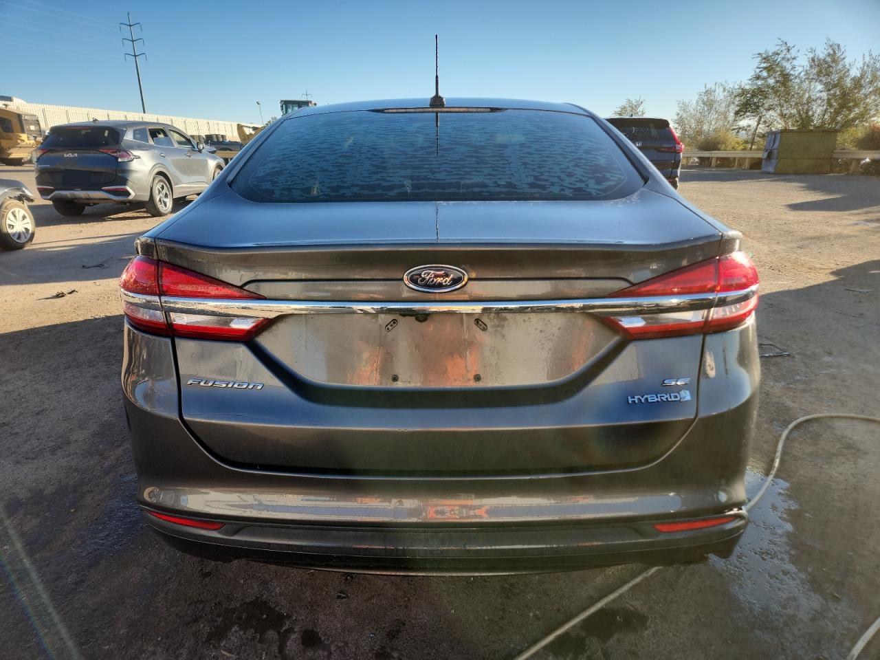 2018 Ford Fusion Se Hybrid VIN: 3FA6P0LU6JR208539 Lot: 86873075