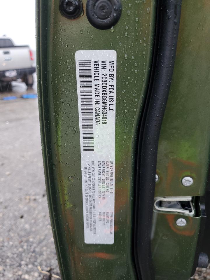 2021 Dodge Charger Sxt VIN: 2C3CDXBG6MH634018 Lot: 85376045