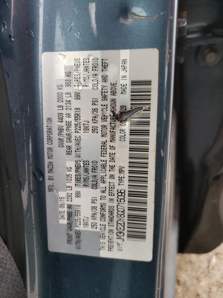 2016 Mazda Cx-5 Gt VIN: JM3KE2DY8G0715096 Lot: 85486735