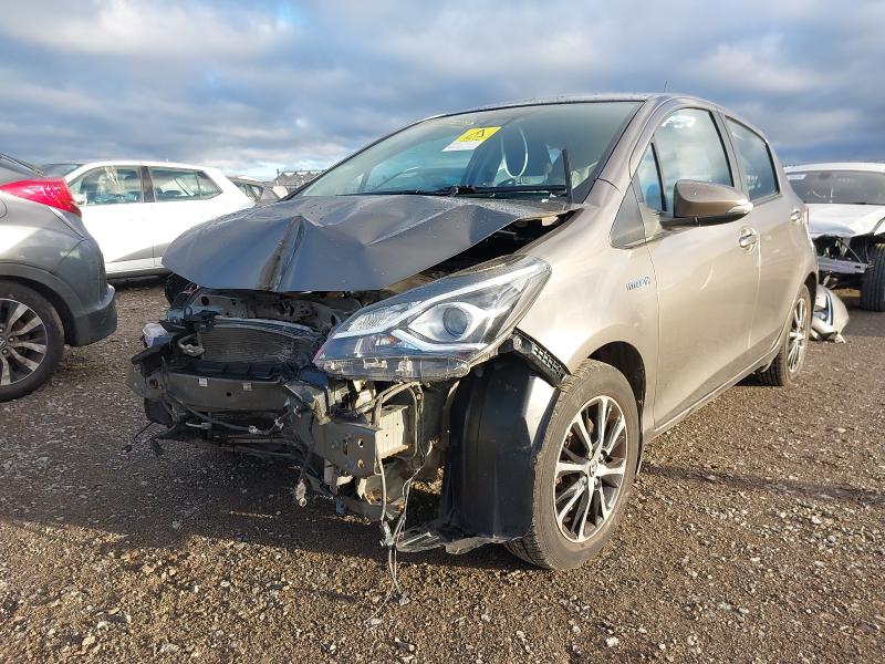 2018 TOYOTA YARIS 1.5 HYBRID ICON TECH 5DR CVT for sale at Copart YORK