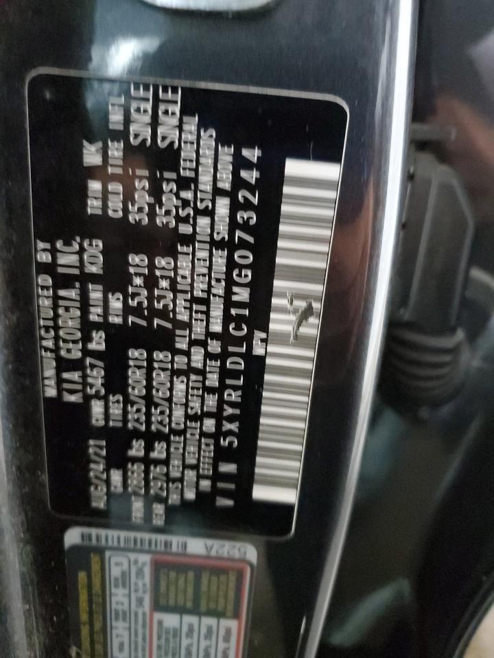 2021 Kia Sorento S VIN: 5XYRLDLC1MG073244 Lot: 85489705