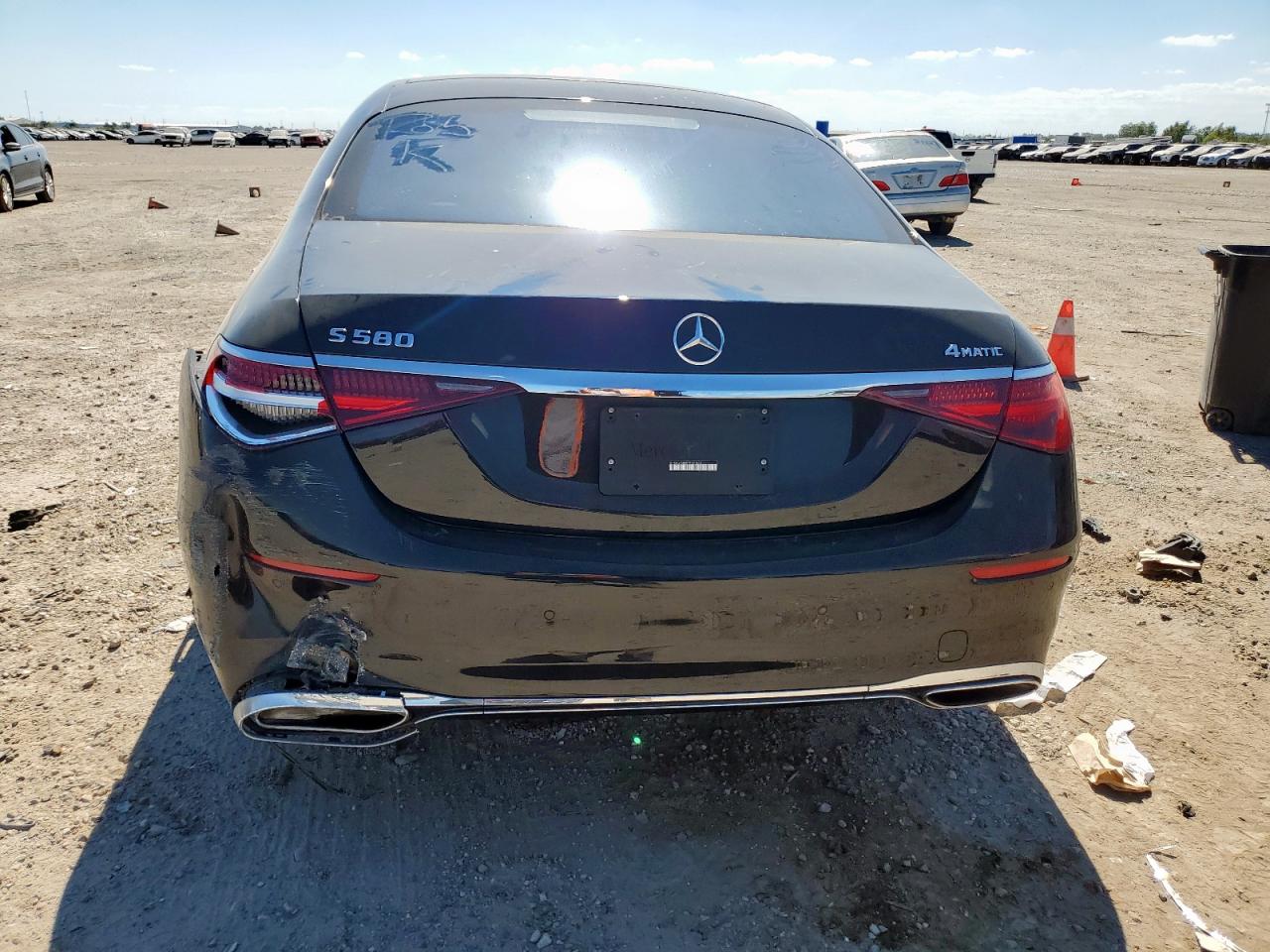 2023 Mercedes-Benz S 580 4Matic VIN: W1K6G7GBXPA181656 Lot: 86326325