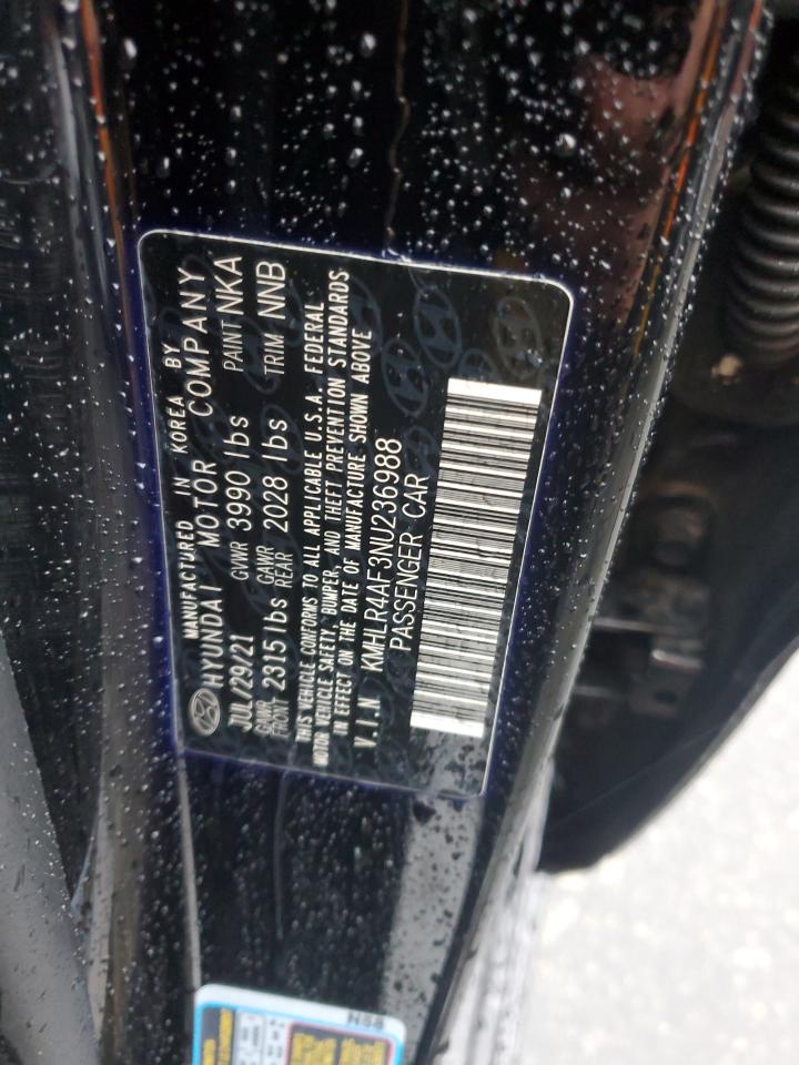 2022 Hyundai Elantra N Line VIN: KMHLR4AF3NU236988 Lot: 85421755