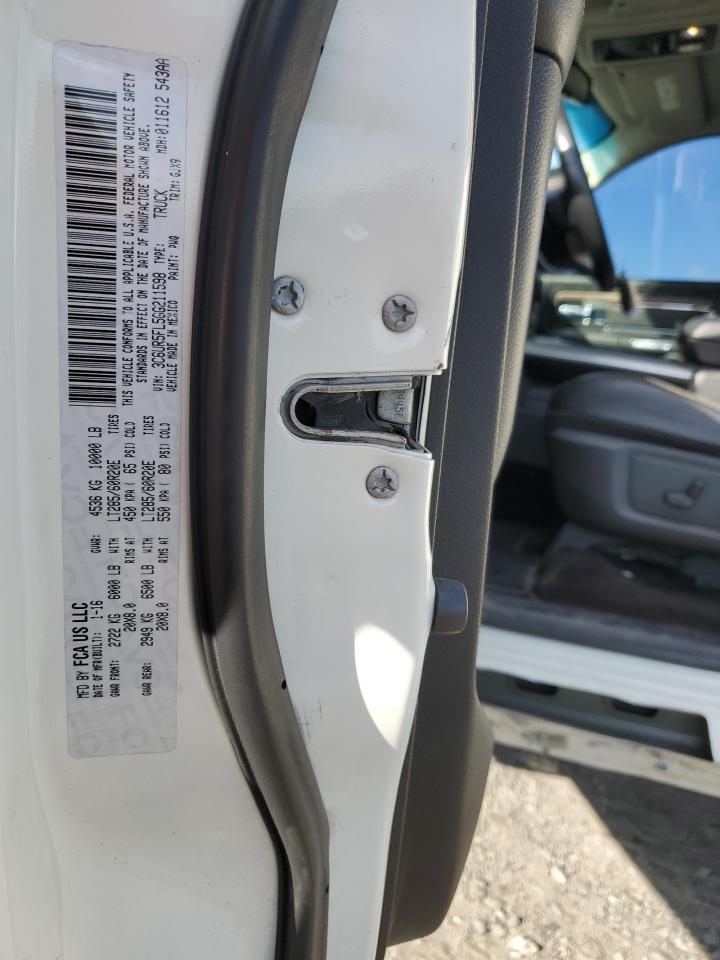 2016 Ram 2500 Laramie VIN: 3C6UR5FL5GG211598 Lot: 82706285