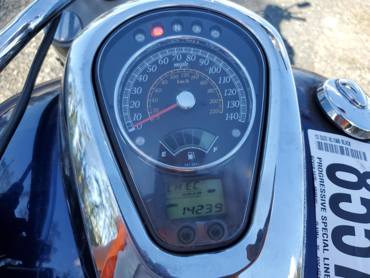 2013 Suzuki Vl1500 VIN: JS1VY56A1D2101967 Lot: 85578165