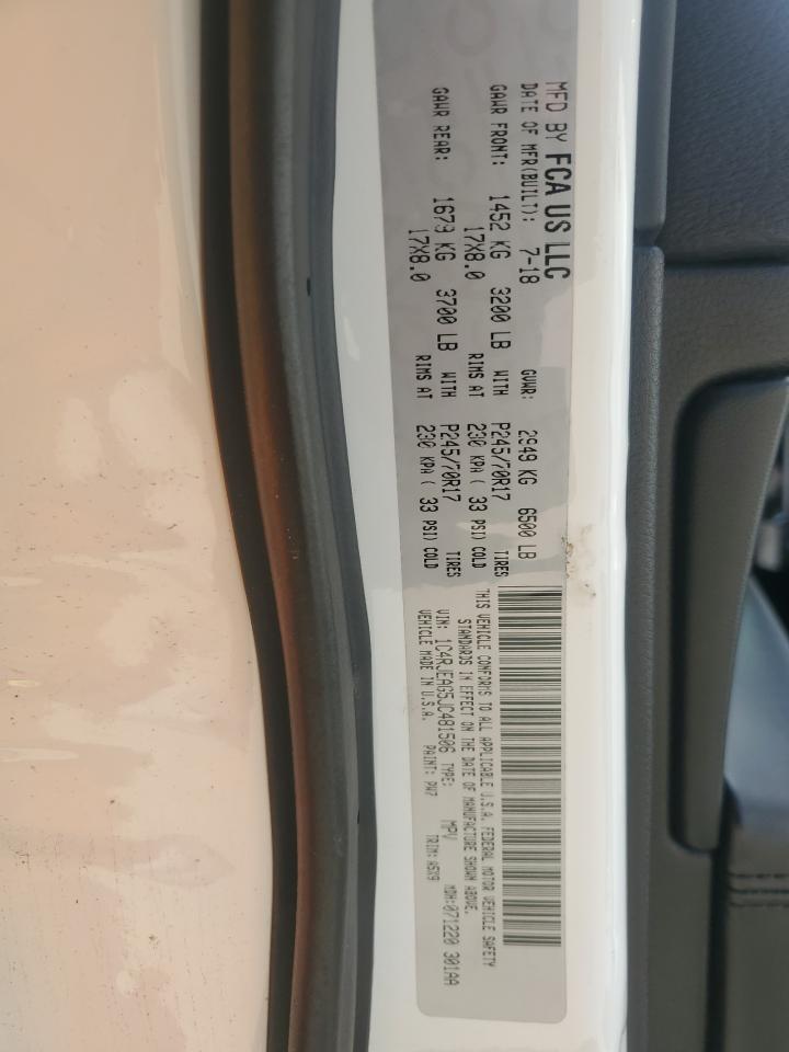 2018 Jeep Grand Cherokee Laredo VIN: 1C4RJEAG5JC481506 Lot: 82414915