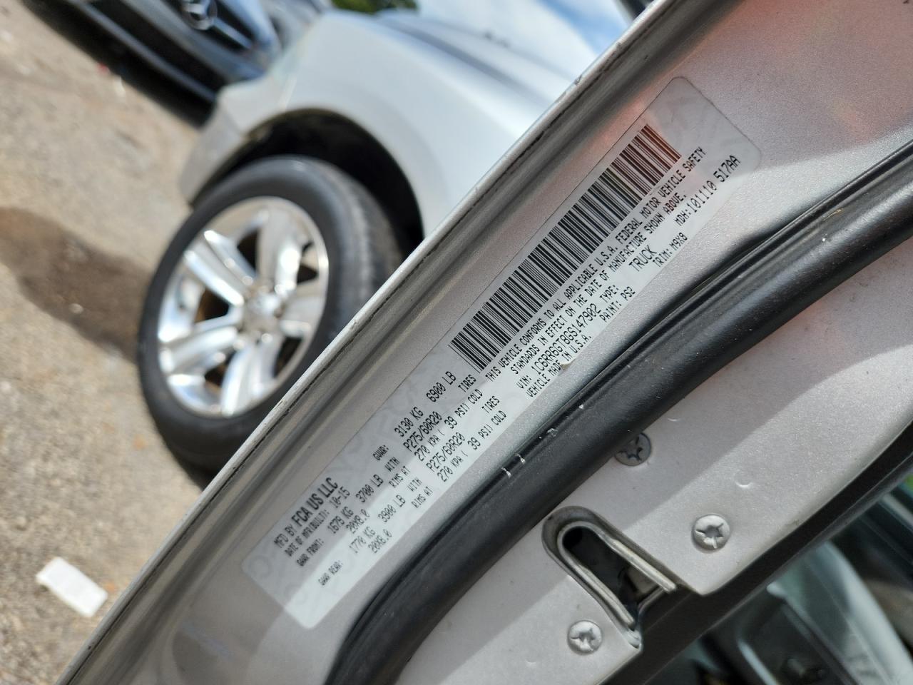 2016 Ram 1500 Slt VIN: 1C6RR6GT8GS147902 Lot: 85480585