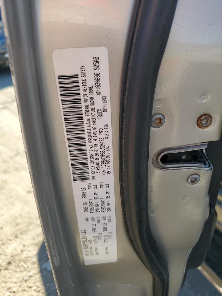 2009 Dodge Ram 1500 VIN: 1D3HB13P99J524158 Lot: 91115625