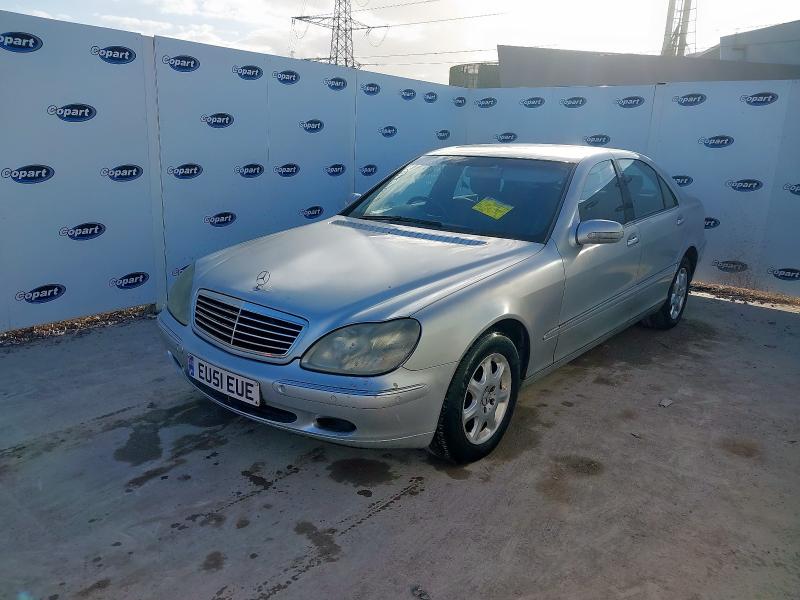 2001 MERCEDES-BENZ S CLASS S320L 4DR AUTO for sale at Copart BRISTOL