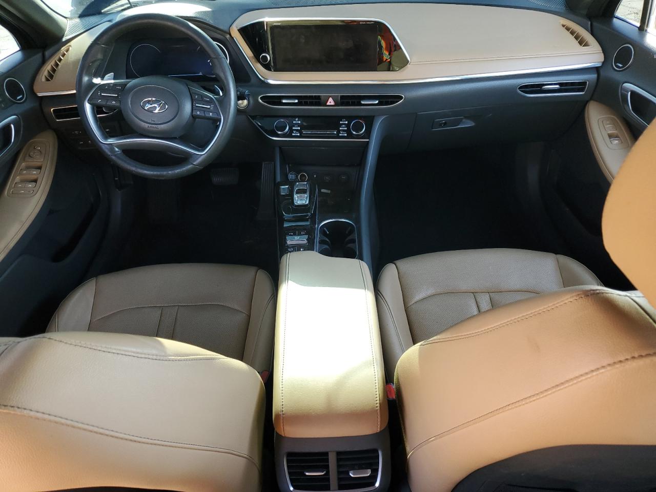 2021 Hyundai Sonata Limited VIN: KMHL34J28MA153555 Lot: 89527005